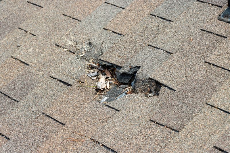 Damaged Roof Replacement in Manchester, NH