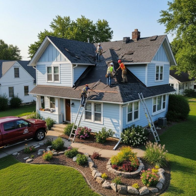 Damaged Roof Replacement in Alexandria, VA